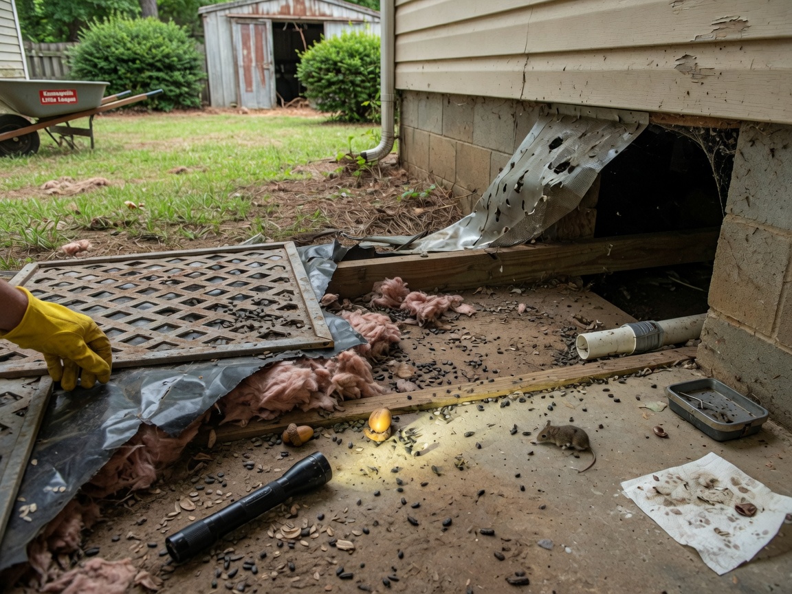 Spotting Mouse Signs In Kannapolis Yards And Crawl Spaces