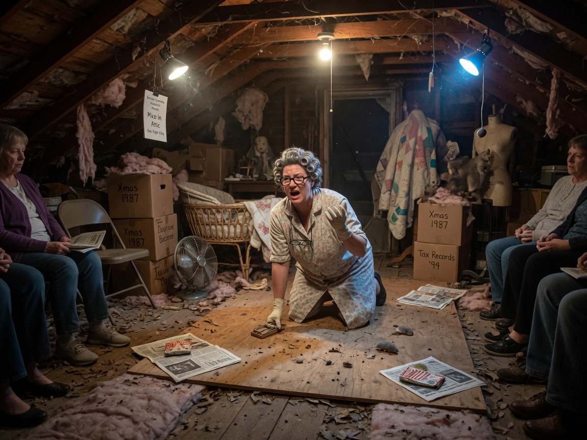Mice in Attic in Kannapolis, NC